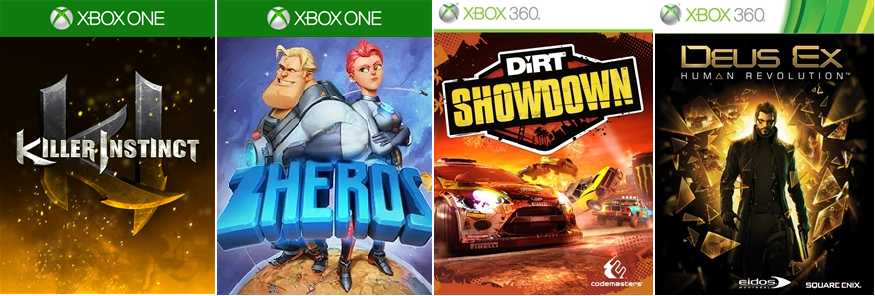 Бесплатные игры для Xbox Live Gold на январь