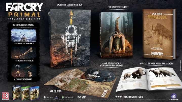 Ubisoft представили коллекционное издание Far Cry: Primal