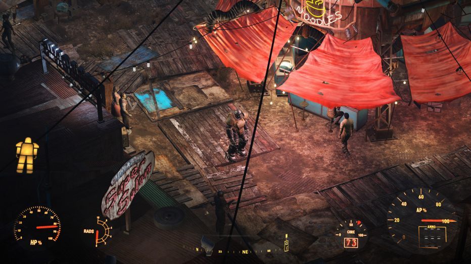 Новые скриншоты позволяют переосмыслить Fallout 4 как изометрическую RPG