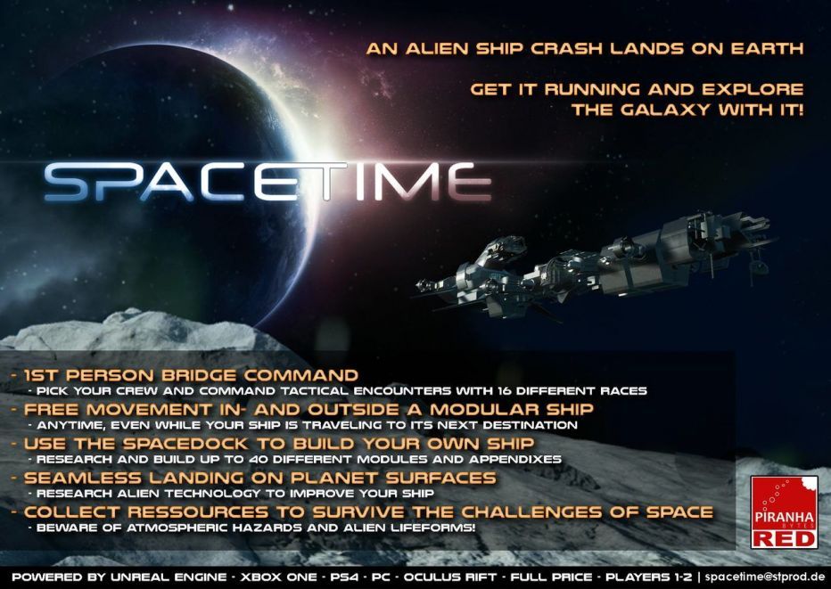 Spacetime - новая игра от разработчиков Готики