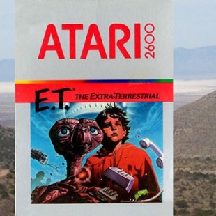 В пустыне нашли картриджи с ET