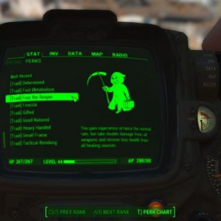 Fallout 4 мод добавляет особенности и новые перки