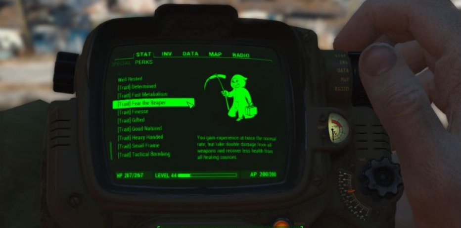 Fallout 4 мод добавляет особенности и новые перки