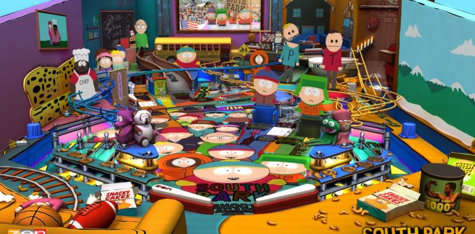 Анонсирован новую игру о South Park. И это  пинбол.