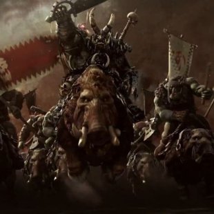 Встречайте Орка на диком кабане в Total War: Warhammer