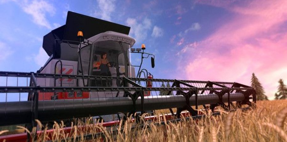 Farming Simulator 17 выехал на ниву Steam