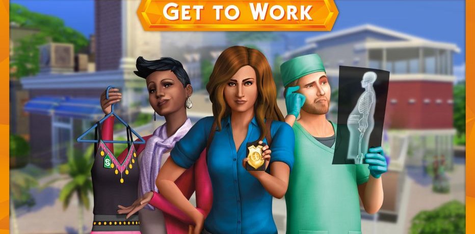 Get to Work -     The Sims 4