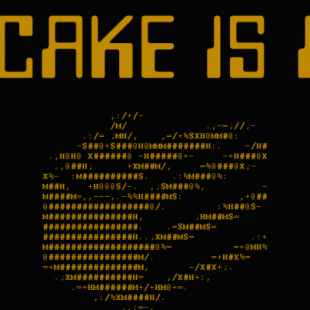 The cake is a lie! Виртуальная еда уже около