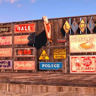 Fallout 4 бета патч добавляет новые украшения поселениям