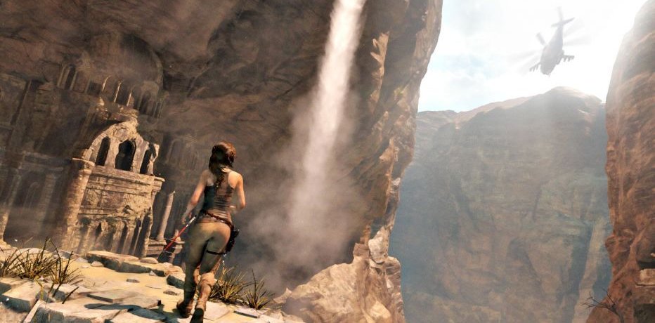 Пародия на Rise of the Tomb Raider