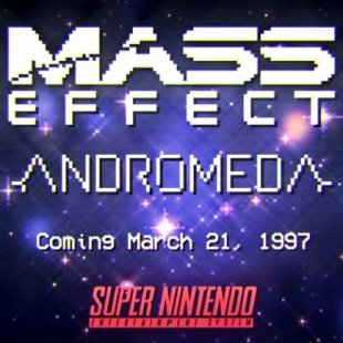 16 битний трейлер Mass Effect: Andromeda