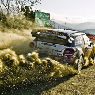 Демонстрация геймплейу раллийной гонки WRC 5