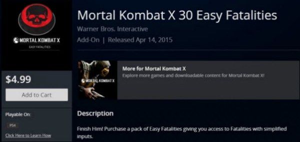    Mortal Kombat X