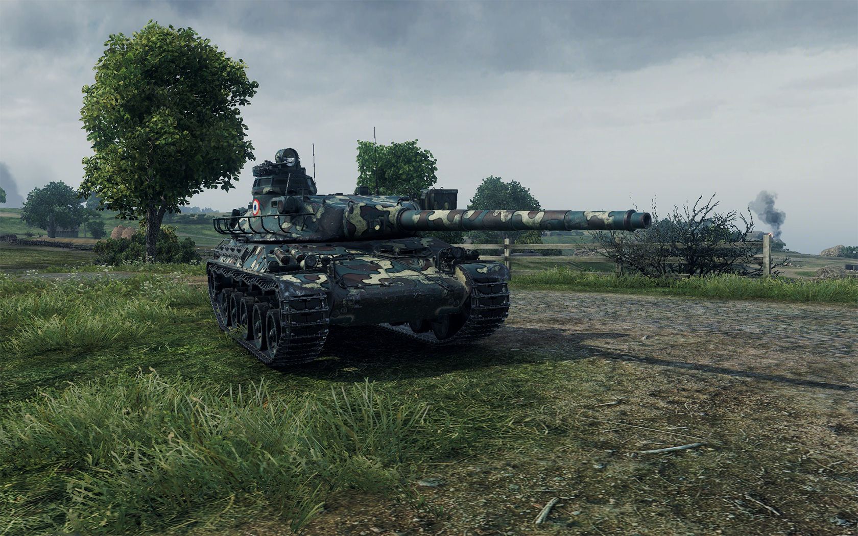 Windows танк. Оверлорд мир танков. AMX-30 В бою. Виндовс танка.