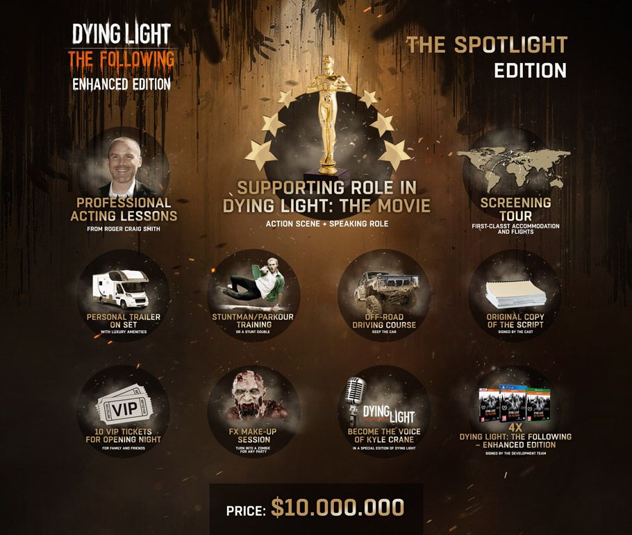   Dying Light  $ 10000000