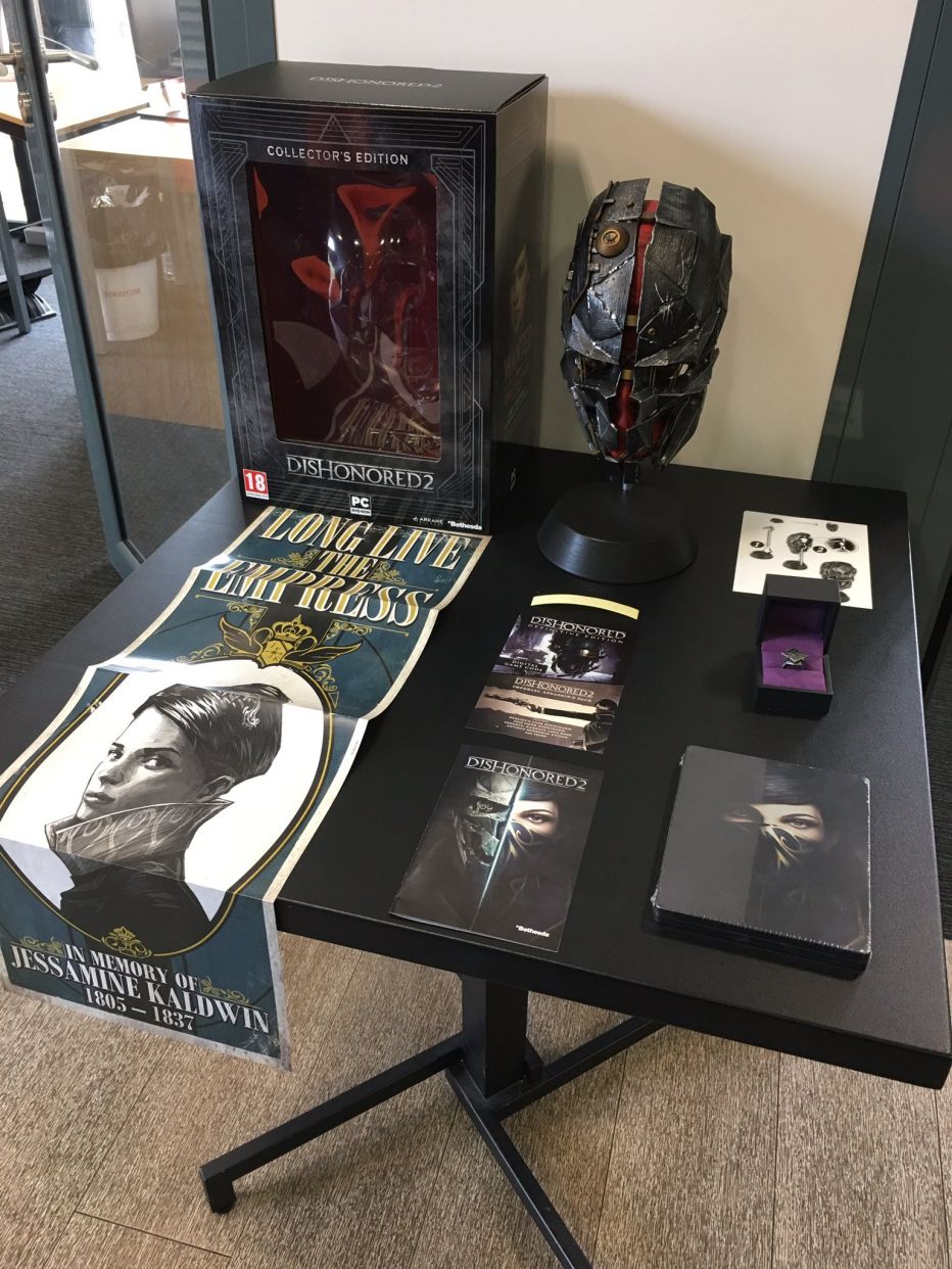   Dishonored 2 collector's Edition