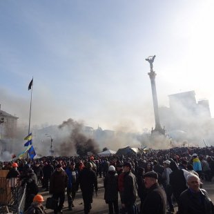 Украинские разработчики в гуще бурных протестов