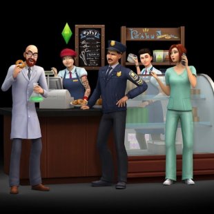 Get to Work -    The Sims 4   